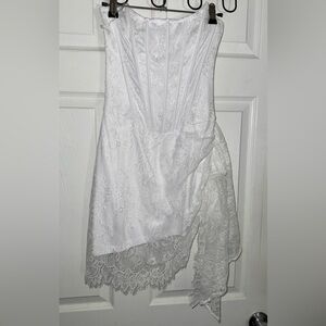 NWOT - FashionNova Talk Always Sweet Corset Mini Dress